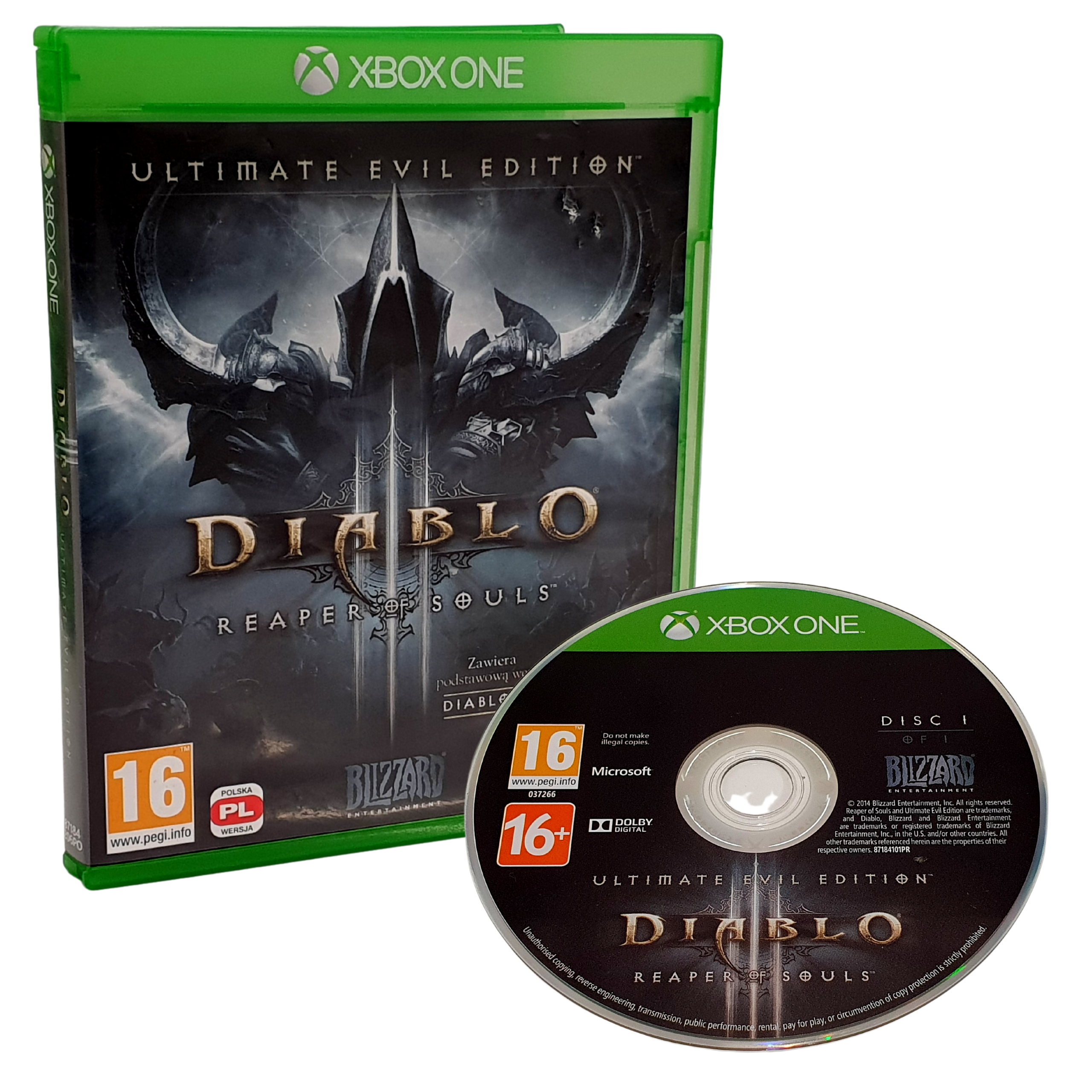 Vær modløs ødemark hende Diablo III: Reaper of Souls Gra Xbox One PL