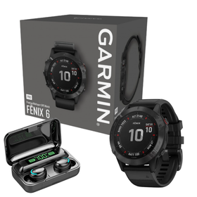 Garmin Fenix 6 Pro Black | Smartwatch z Mapami | GPS | Muzyka | Garmin Pay