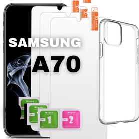3x Szkło Samsung Galaxy A70 MEGA OCHRONNE + GRATIS!