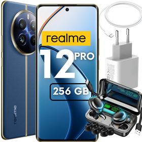 Realme 12 Pro 256GB | AMOLED 120Hz | 50MP OIS Telephoto | Super Bateria
