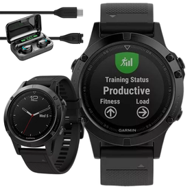 GARMIN Fenix 5 Sapphire Smartwatch GPS | Sport | Puls | 10ATM | GWARANCJA
