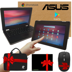 ASUS Chromebook 2w1 Dotykowy 4/32GB +GWARANCJA