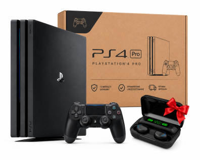 PlayStation 4 PRO 1TB | Konsola Sony PS4 + Pad | Zestaw