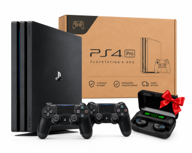 PS4 PRO 1TB 4K | 2x PAD | Zestaw | Konsola PlayStation 4 PRO | Top + Gwarancja