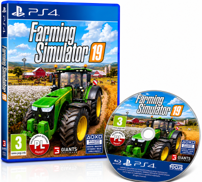 Farming Simulator 19 PS4 PL Symulator Farmy Rolnictwo Polska Wersja