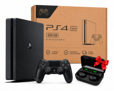 Sony PlayStation 4 Slim 500GB | Pad DualShock | Zestaw PL