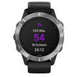 Smartwatch Garmin Fenix 6 Srebrny Czarny Pasek GPS Garmin Pay 47mm 10ATM (8)