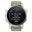 Garmin Fenix 5S Sapphire Champagne Szafir Zamsz GPS WiFi 42mm (5)