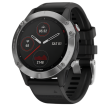 Smartwatch Garmin Fenix 6 Srebrny Czarny Pasek GPS Garmin Pay 47mm 10ATM (2)
