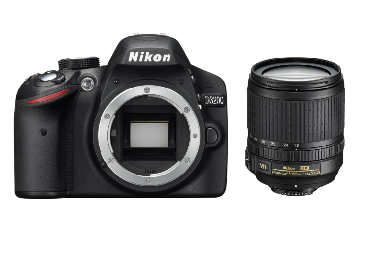Nikon D3200 + 18-105mm Lustrzanka DSLR 24MP Full HD Zestaw Uniwersalny (9)