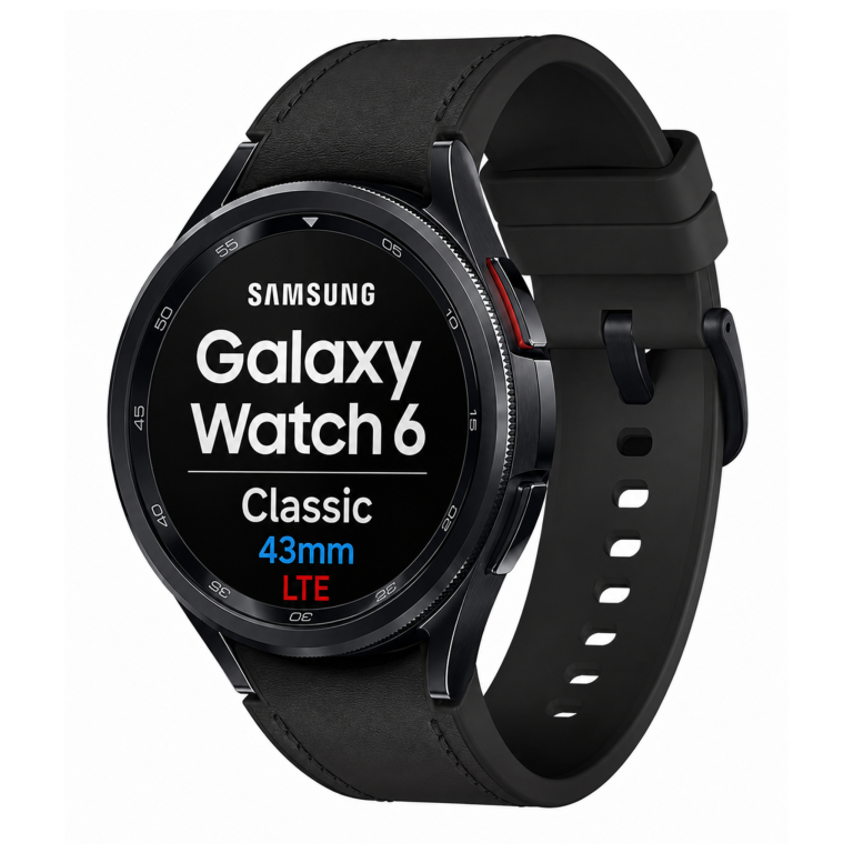 Samsung Galaxy Watch 6 Classic LTE 43mm Czarny eSIM NFC EKG GPS Szafir (1)