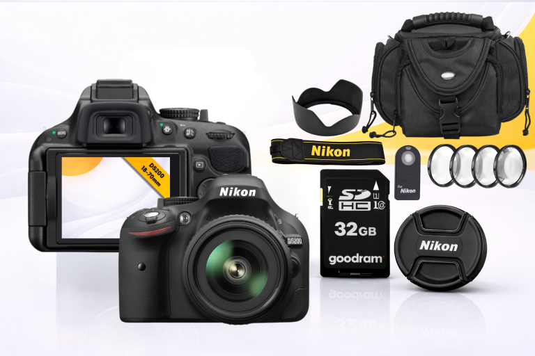 Nikon D5200 24MP NIKKOR 18-70mm Przebieg Tylko 3458 Zdjęć Bogaty Zestaw (4)