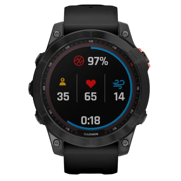 Garmin Fenix 7 Solar Czarny GPS Mapy Garmin Pay Muzyka WiFi 47mm (4)