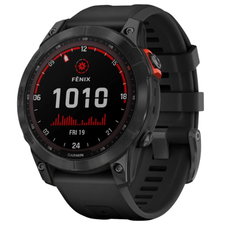 Garmin Fenix 7 Solar Czarny GPS Mapy Garmin Pay Muzyka WiFi 47mm (2)