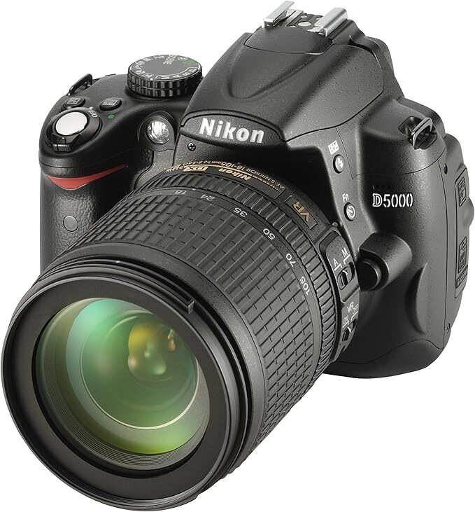 Nikon D5000 + 18-105mm Lustrzanka DSLR APS-C Uniwersalny Zestaw (12)