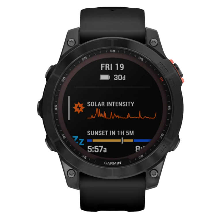 Garmin Fenix 7 Solar Czarny GPS Mapy Garmin Pay Muzyka WiFi 47mm (3)