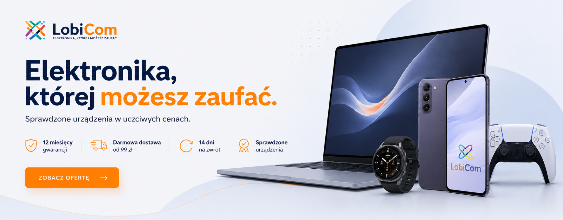 Odkryj szeroki wybór elektroniki premium w najlepszych cenach! Kupuj bez obaw – oferujemy darmową dostawę i zwrot, a także 12-miesięczną gwarancję na cały asortyment. Szybka realizacja zamówień, sprawdzona jakość i niezawodna obsługa klienta – to wszystko